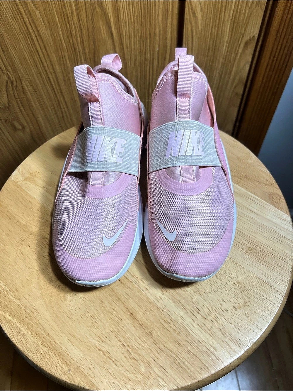 Nike Flex Runner 2 Girls US 3Y Pink Athletic Sneakers